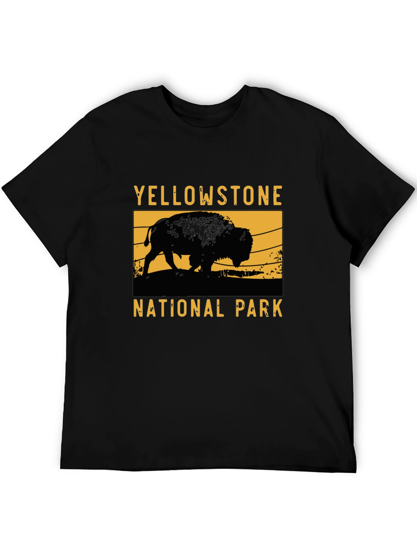 Yellowstone National Park Bison Graphic Tee