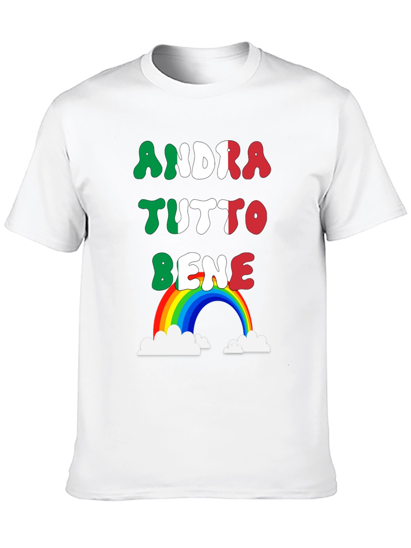 Andra Tutto Bene Italian Rainbow T-Shirt