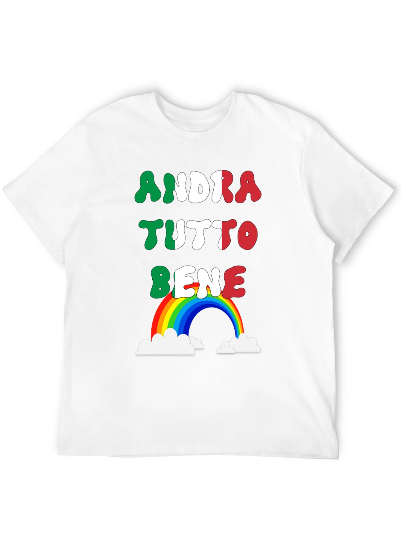 Andra Tutto Bene Italian Rainbow T-Shirt