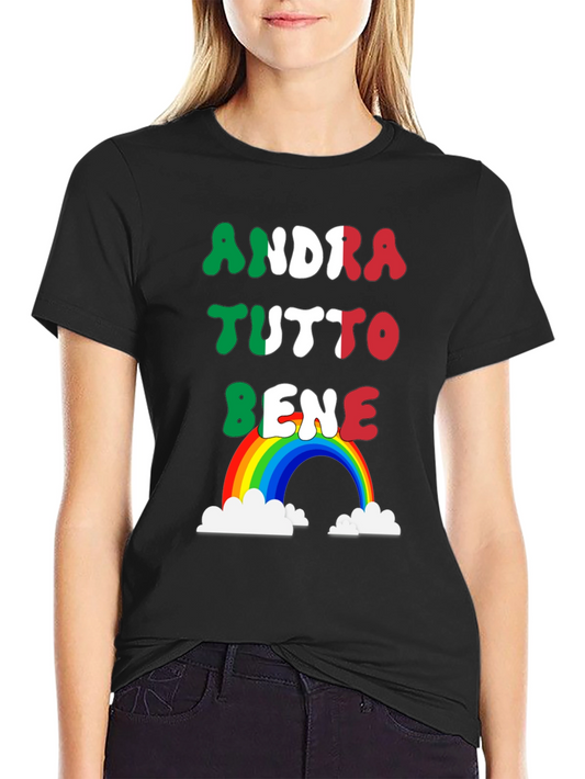 Andra Tutto Bene Italian Rainbow T-Shirt