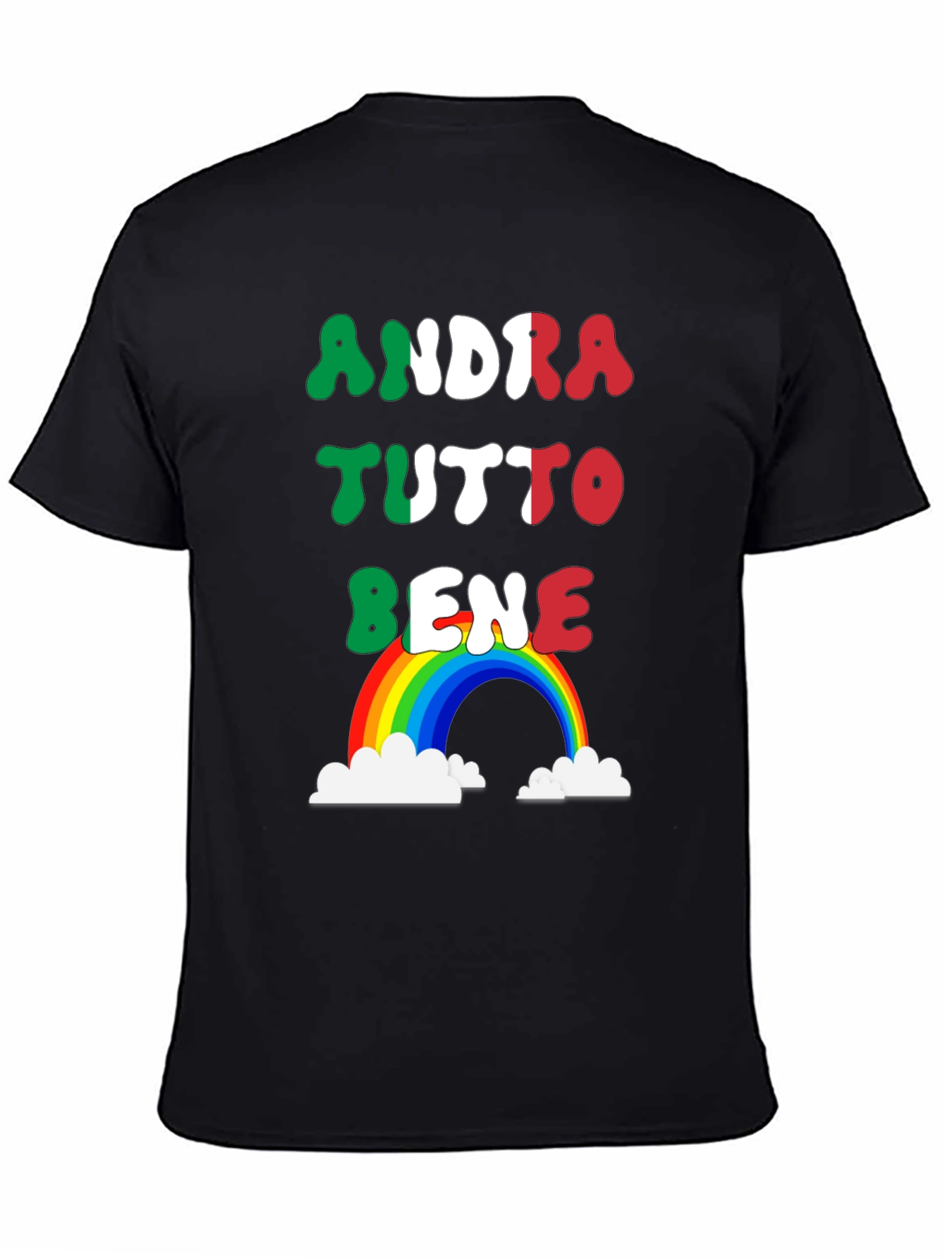 Andra Tutto Bene Italian Rainbow T-Shirt