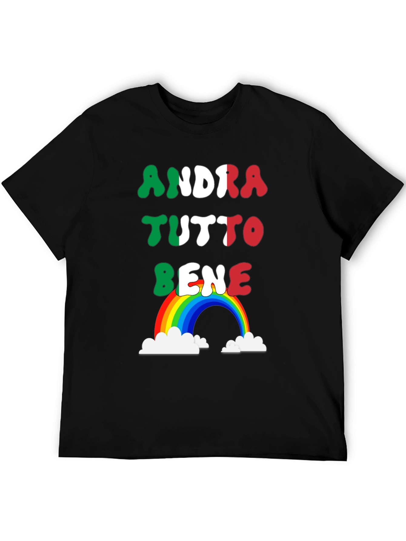 Andra Tutto Bene Italian Rainbow T-Shirt