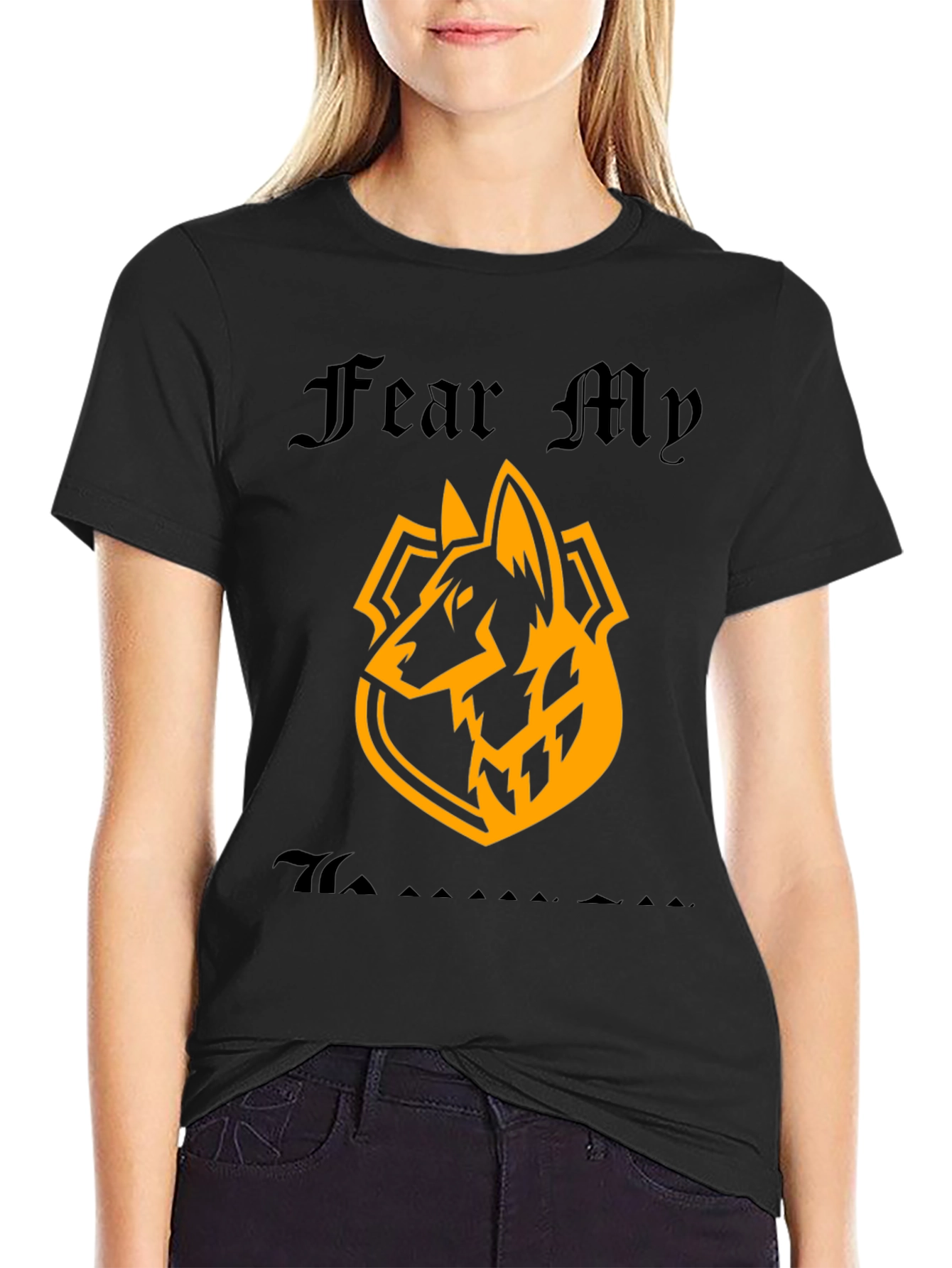 Fear My Warrior Graphic T-Shirt