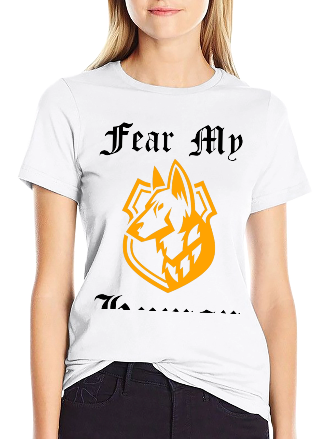 Fear My Warrior Graphic T-Shirt