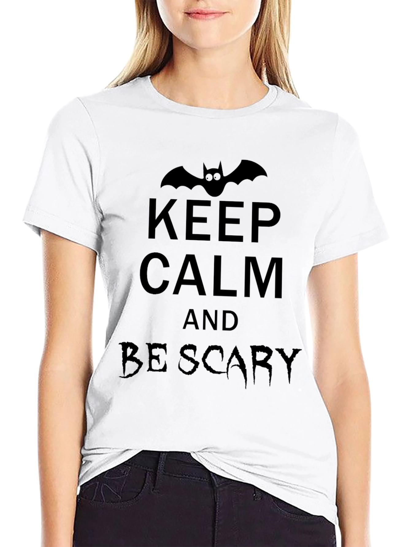 Keep Calm and Be Scary Halloween T-Shirt