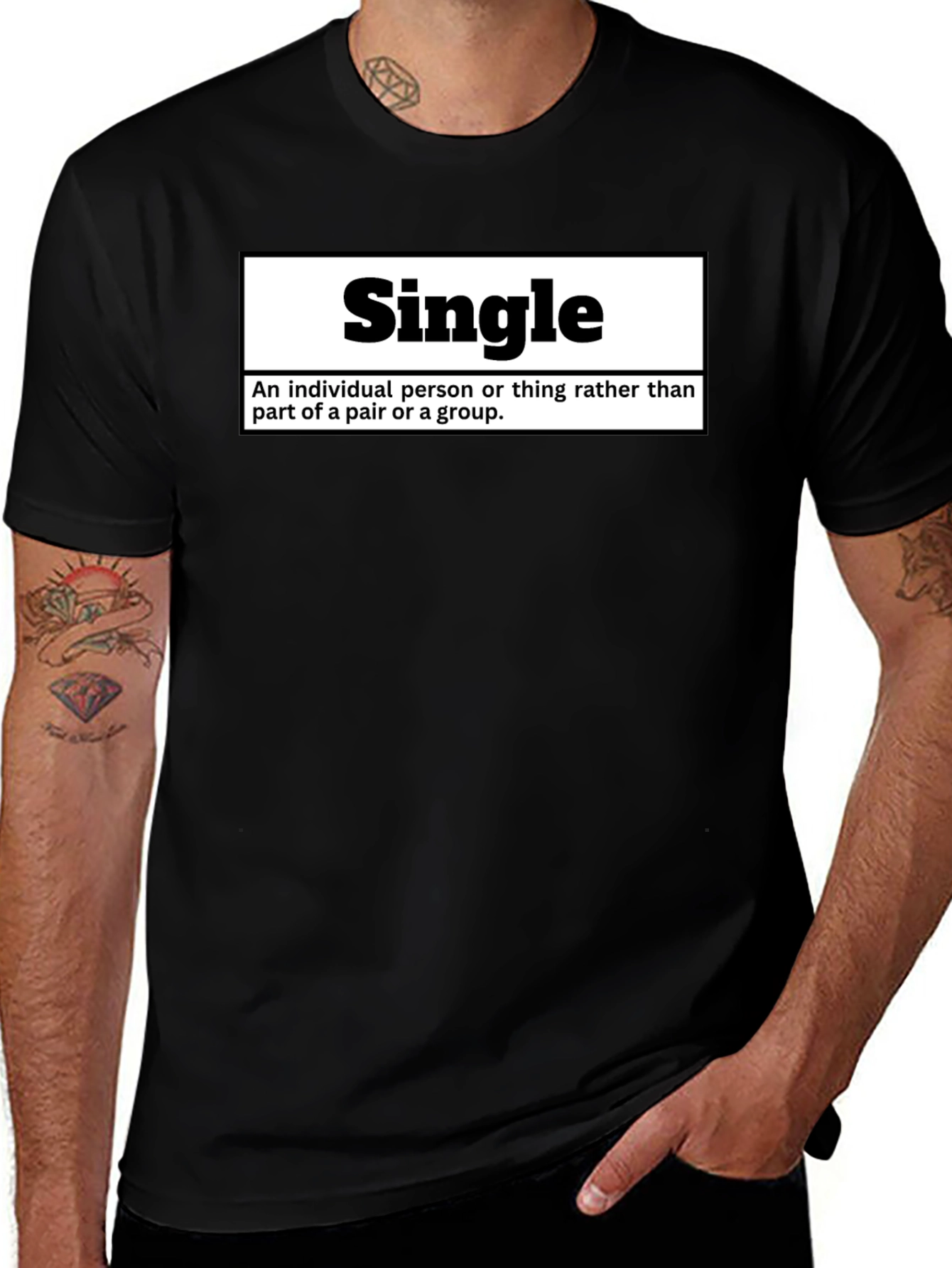 Single Definition T-Shirt - Funny Relationship Status Tee