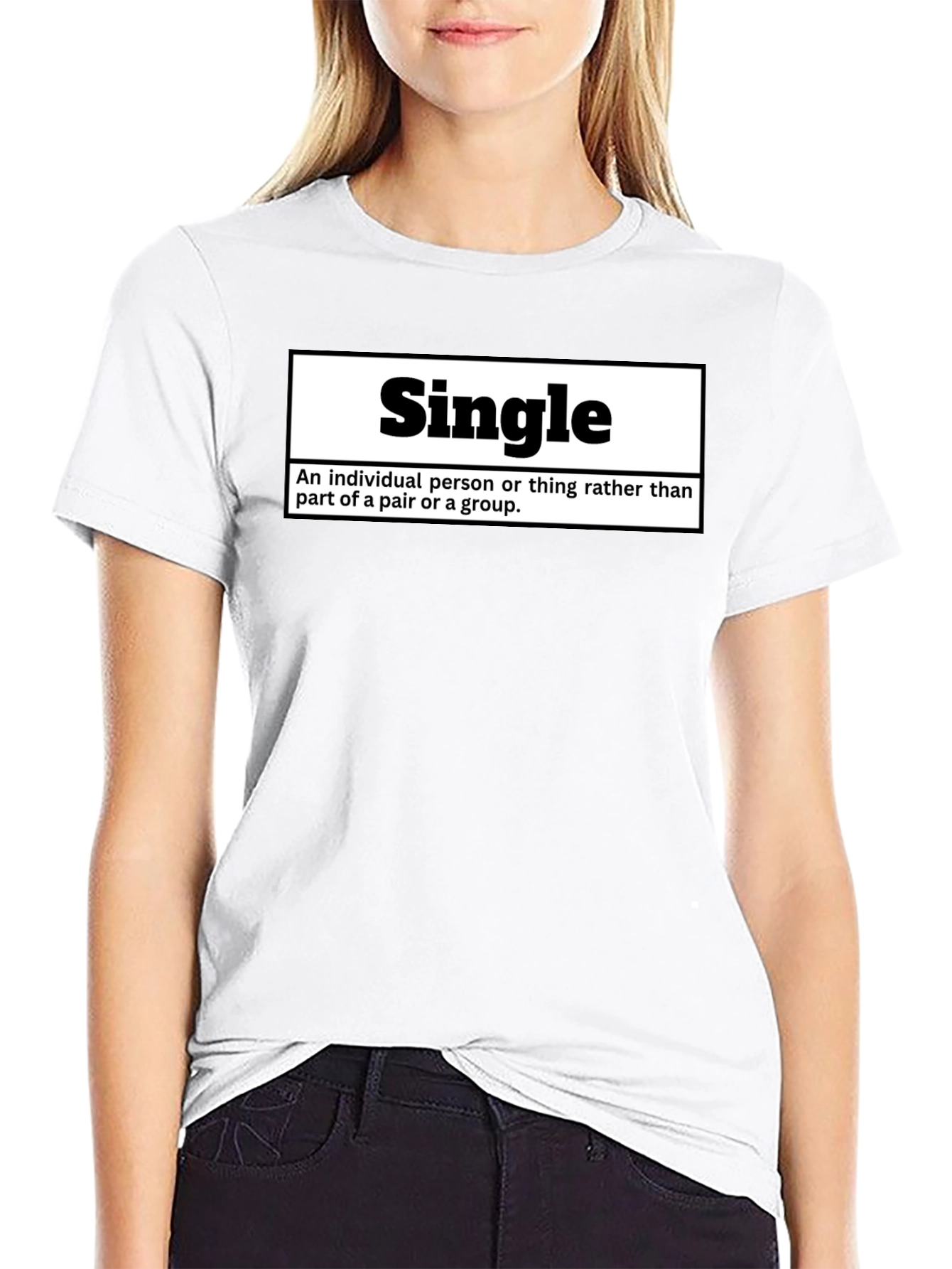Single Definition T-Shirt - Funny Relationship Status Tee