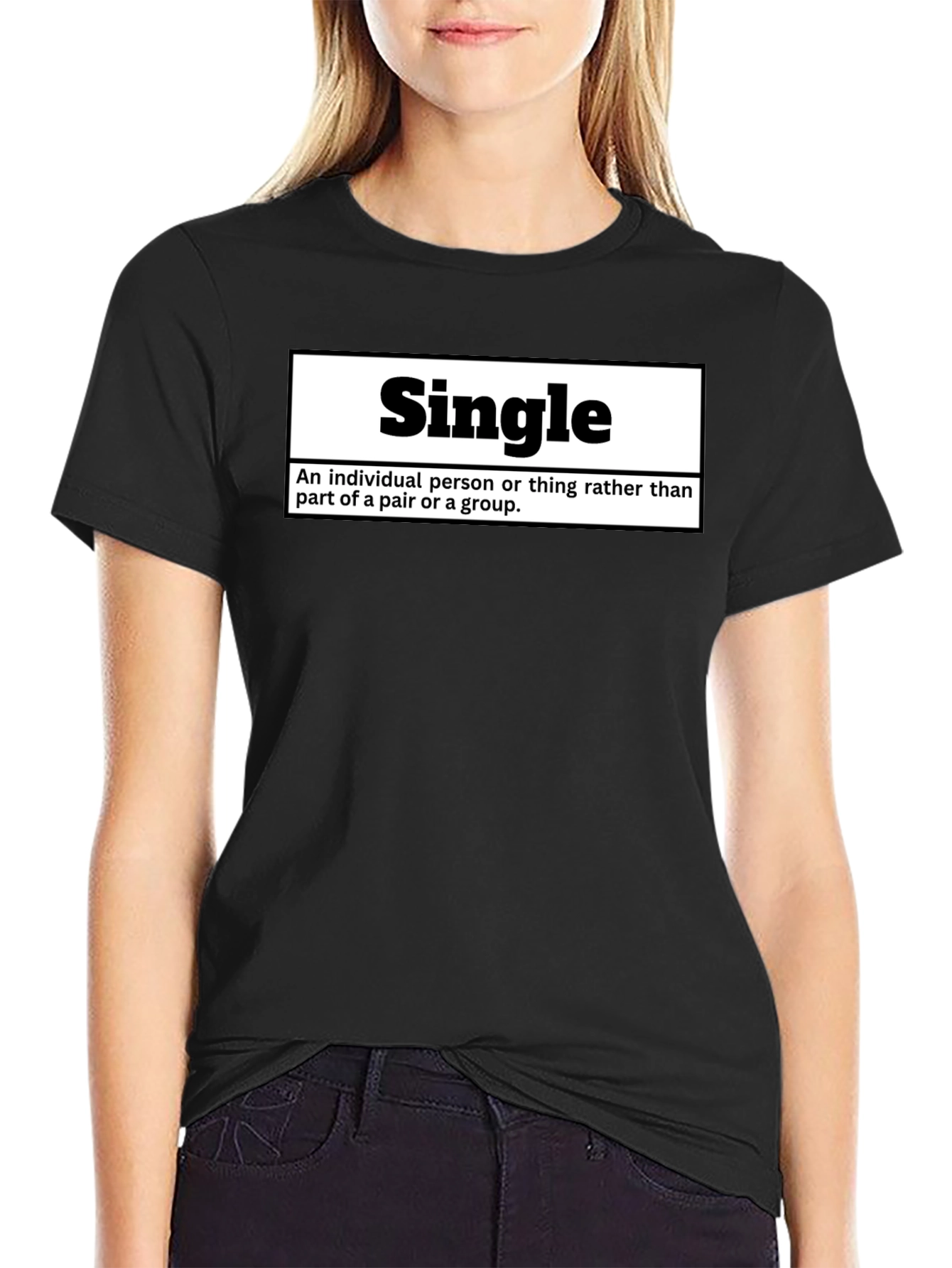 Single Definition T-Shirt - Funny Relationship Status Tee