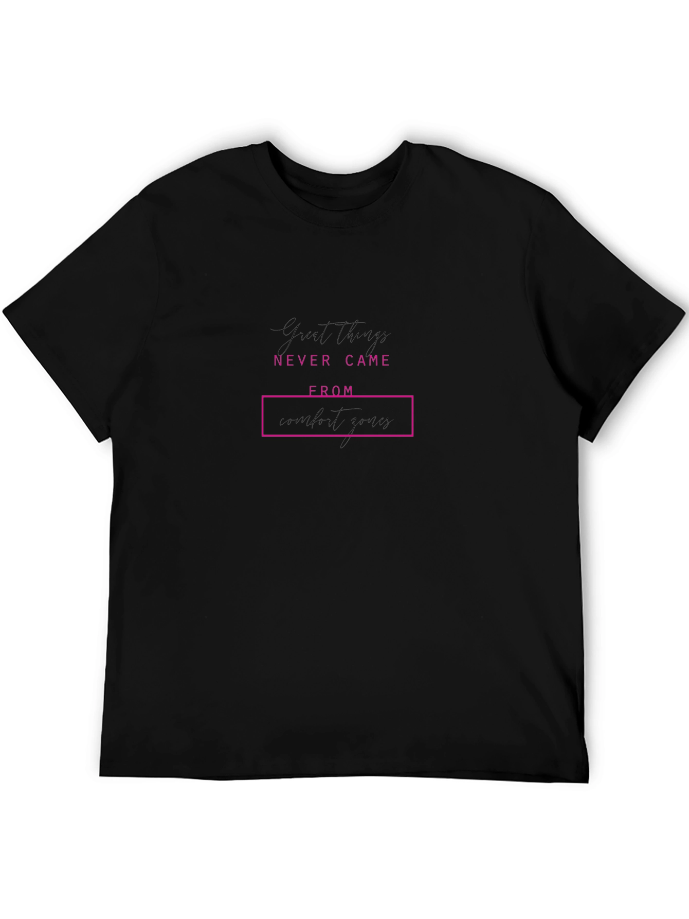 Motivational Graphic Tee - Great Things