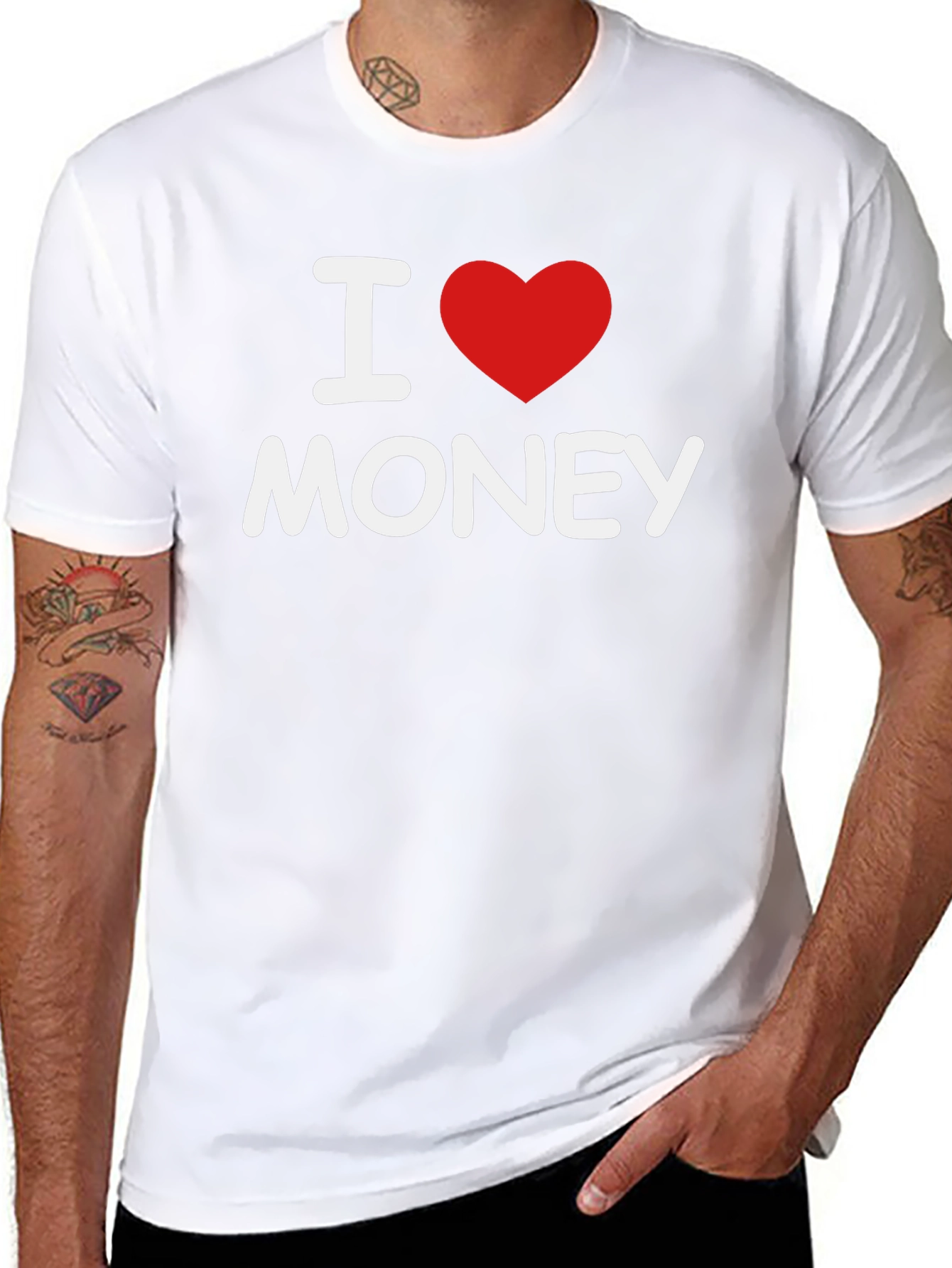 I Love Money T-Shirt - Soft & Comfortable