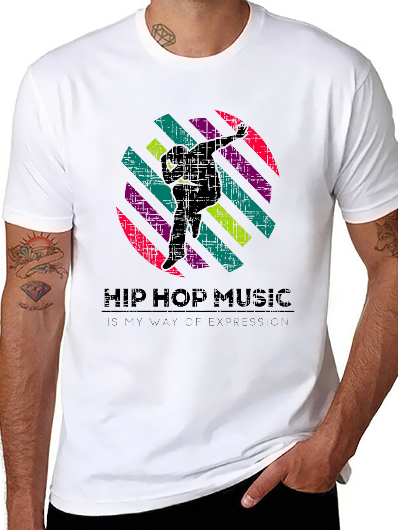 Hip Hop Music Expression T-Shirt