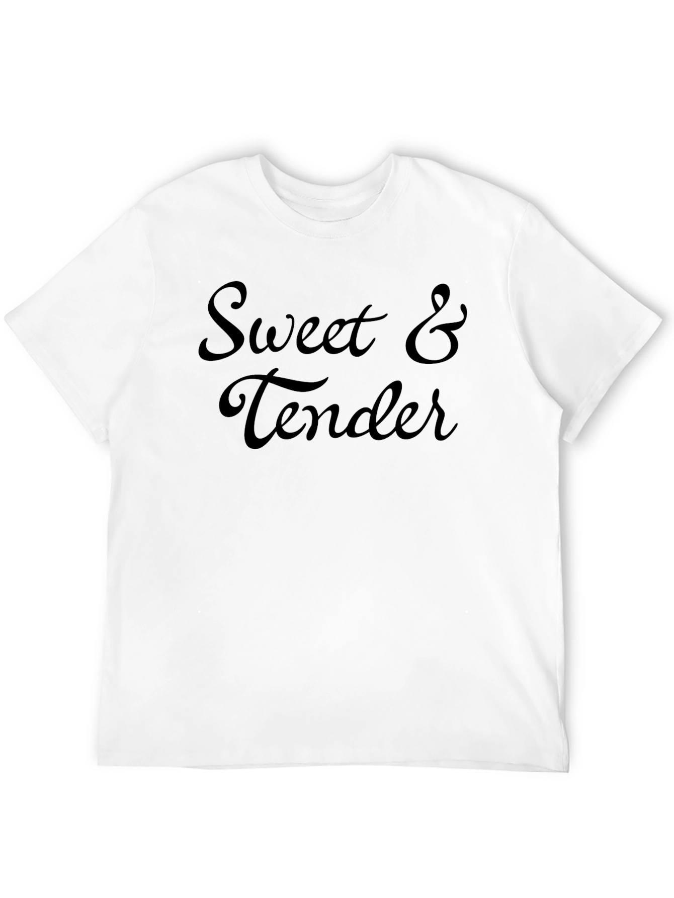 Sweet & Tender Graphic Tee - Black