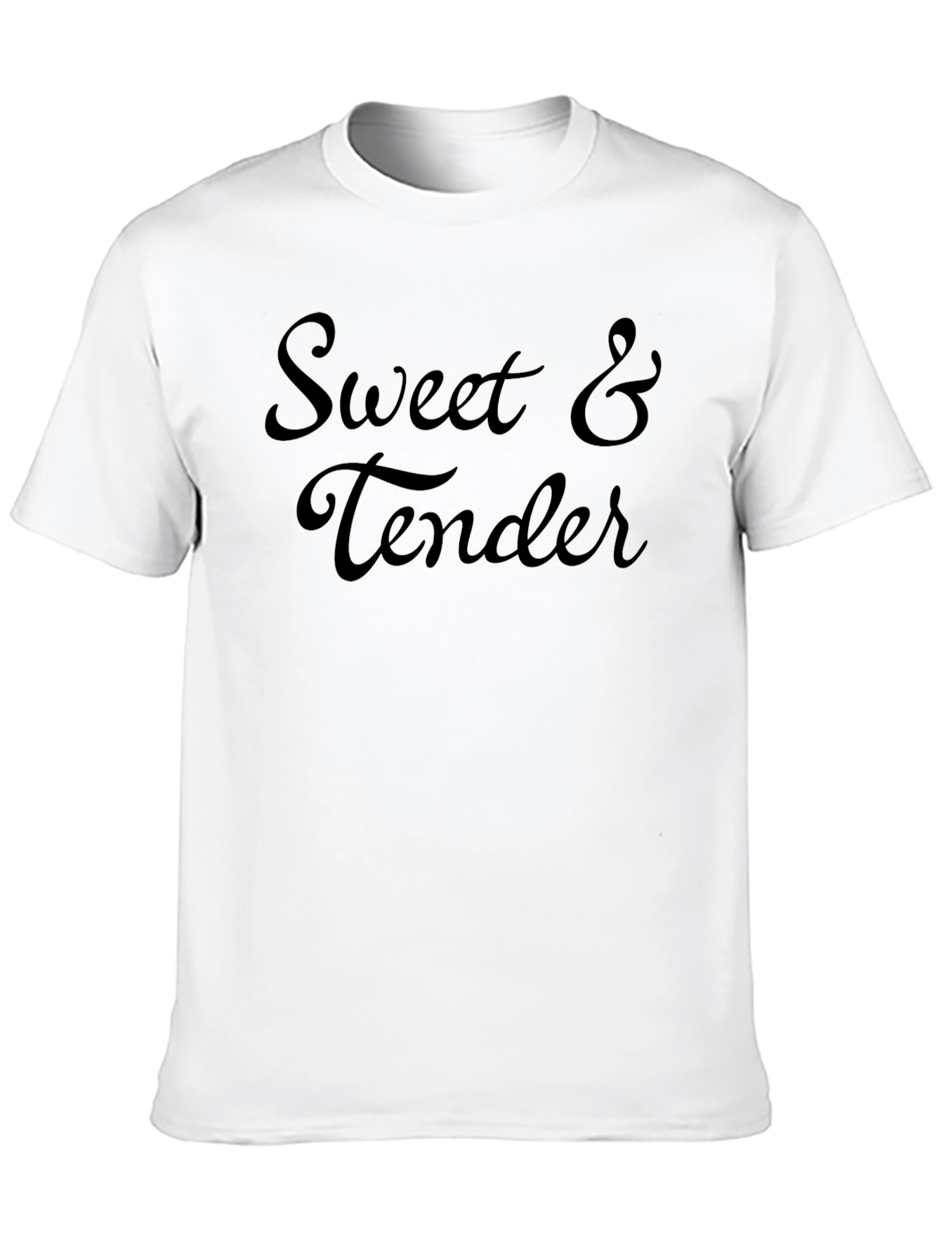 Sweet & Tender Graphic Tee - Black