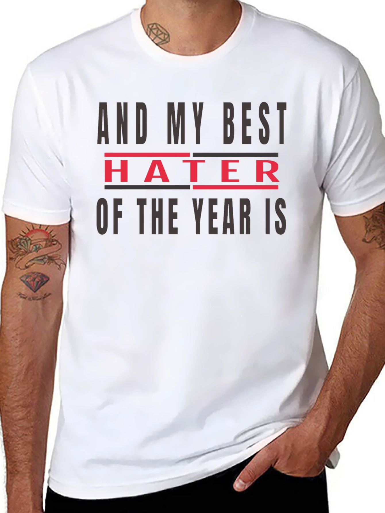 Best Hater of the Year Graphic Tee