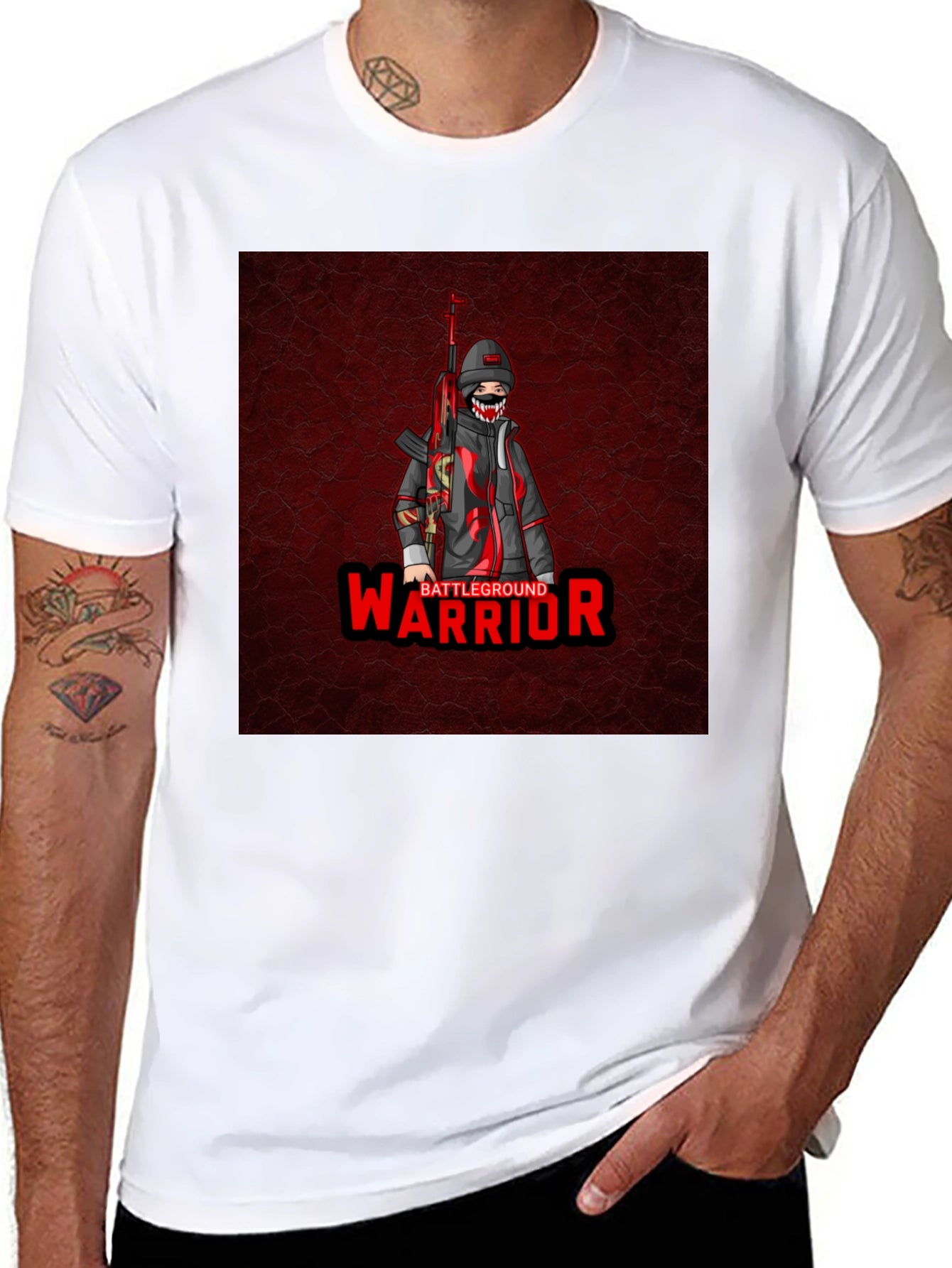 Battleground Warrior Graphic T-Shirt