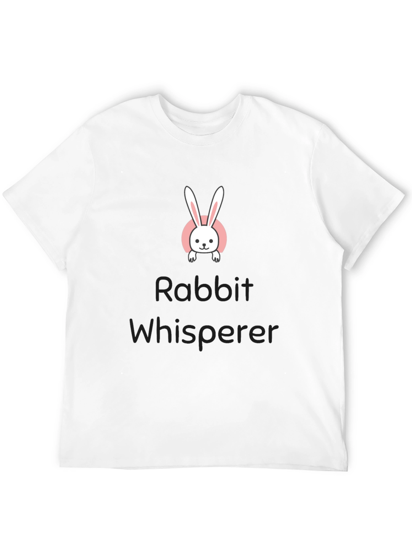 Rabbit Whisperer Black T-Shirt