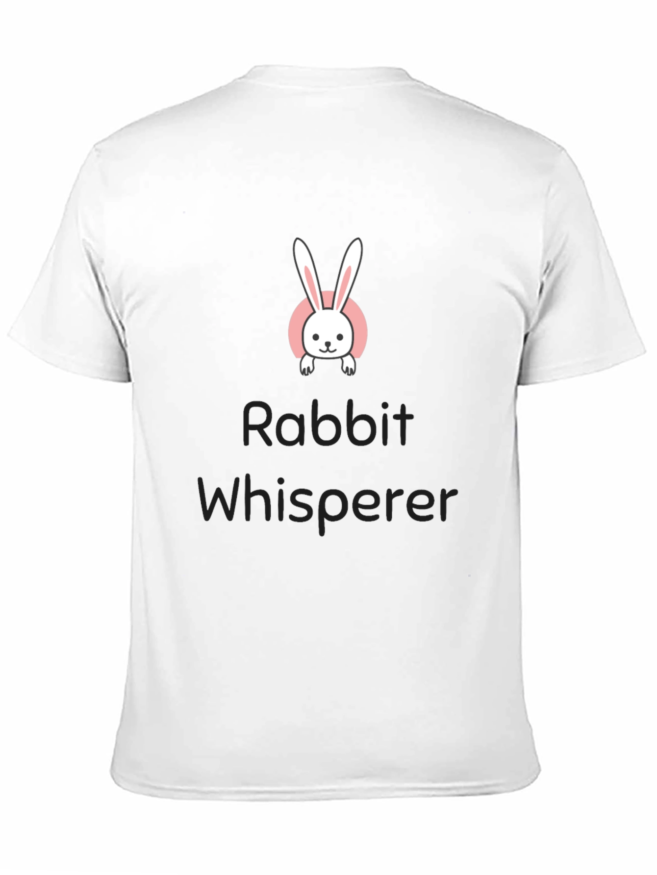Rabbit Whisperer Black T-Shirt
