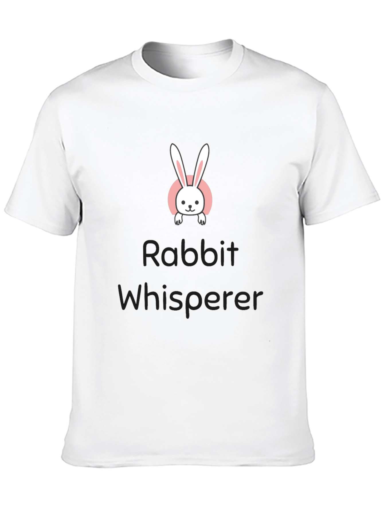 Rabbit Whisperer Black T-Shirt