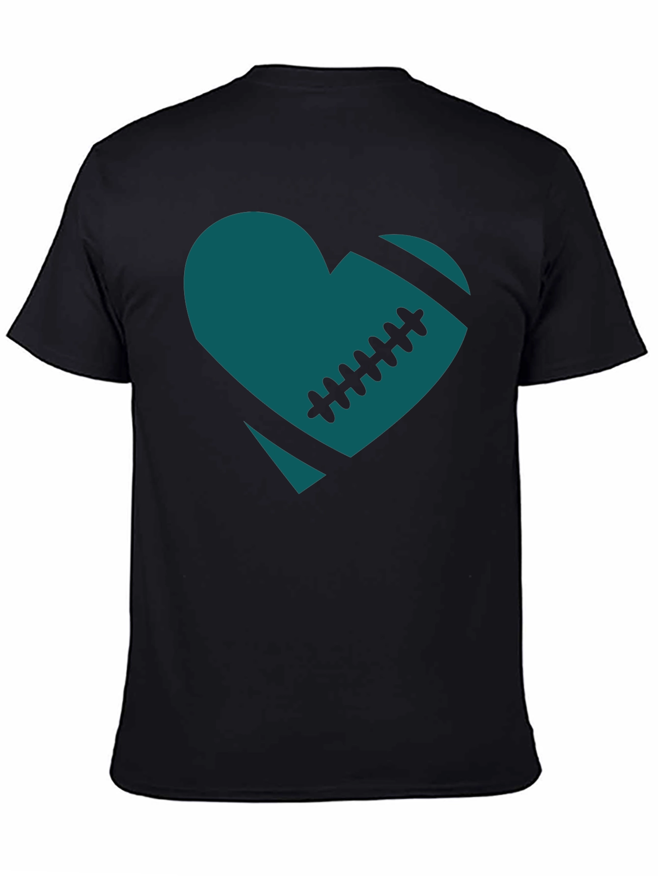 Football Heart Tee - Eagles Fan Shirt