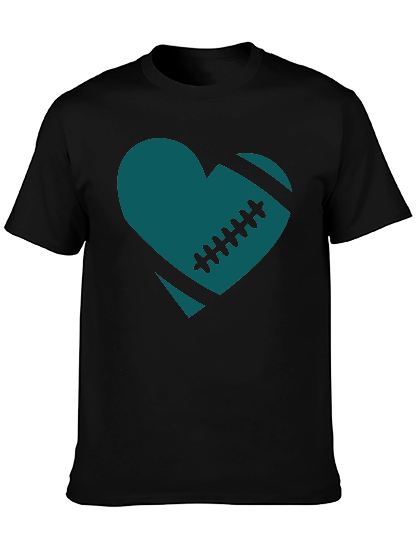 Football Heart Tee - Eagles Fan Shirt