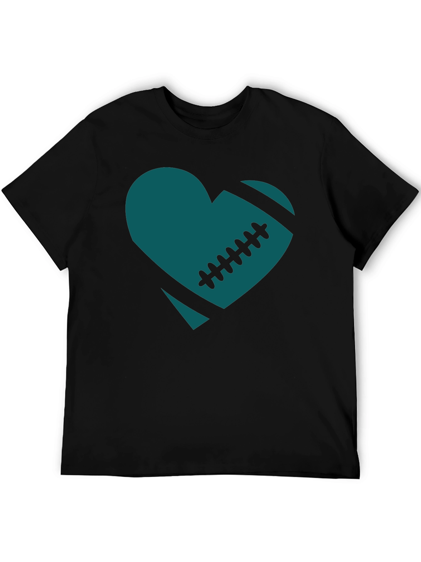 Football Heart Tee - Eagles Fan Shirt