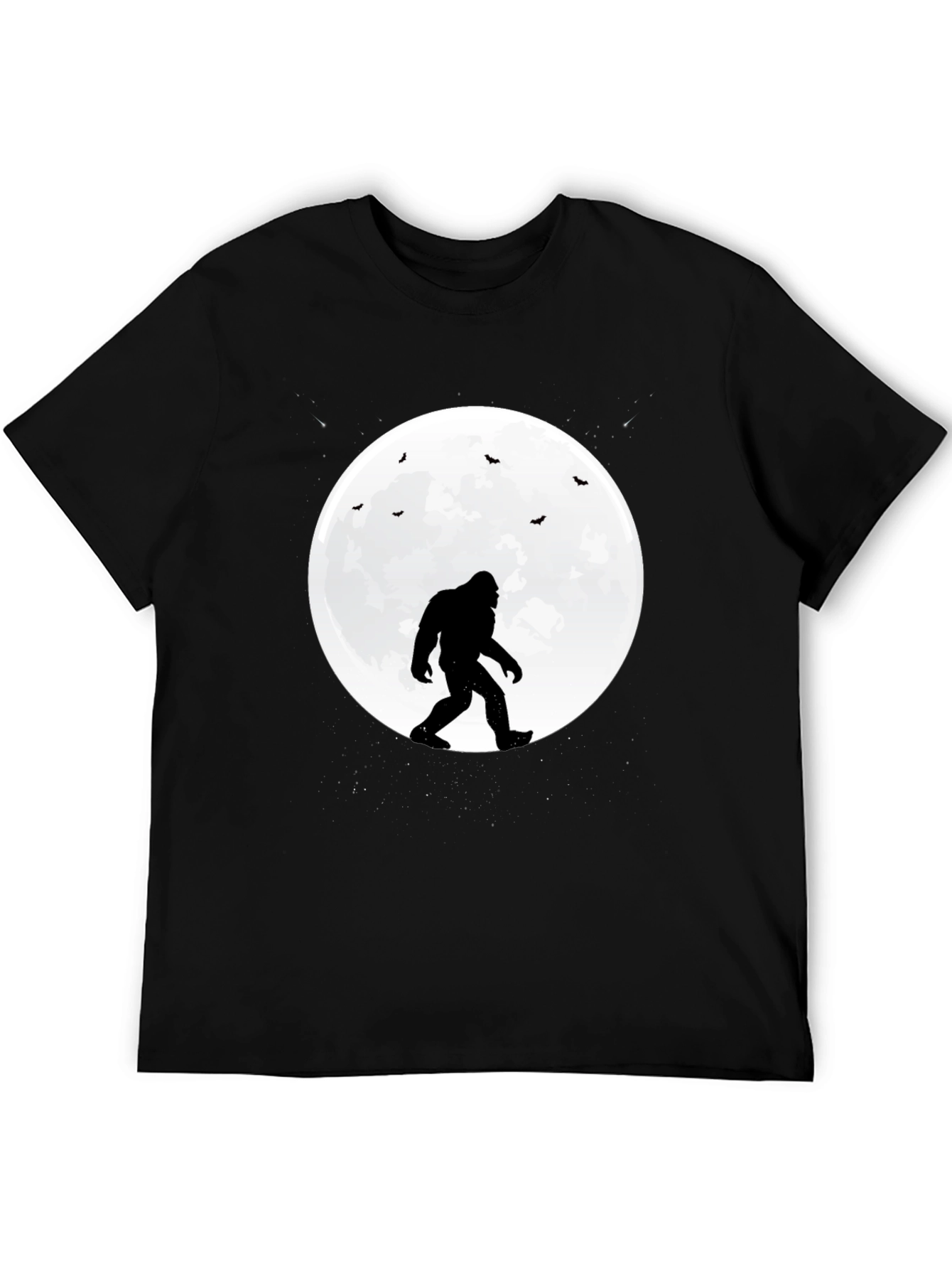Bigfoot Moon T-Shirt - Mythical Creature Tee