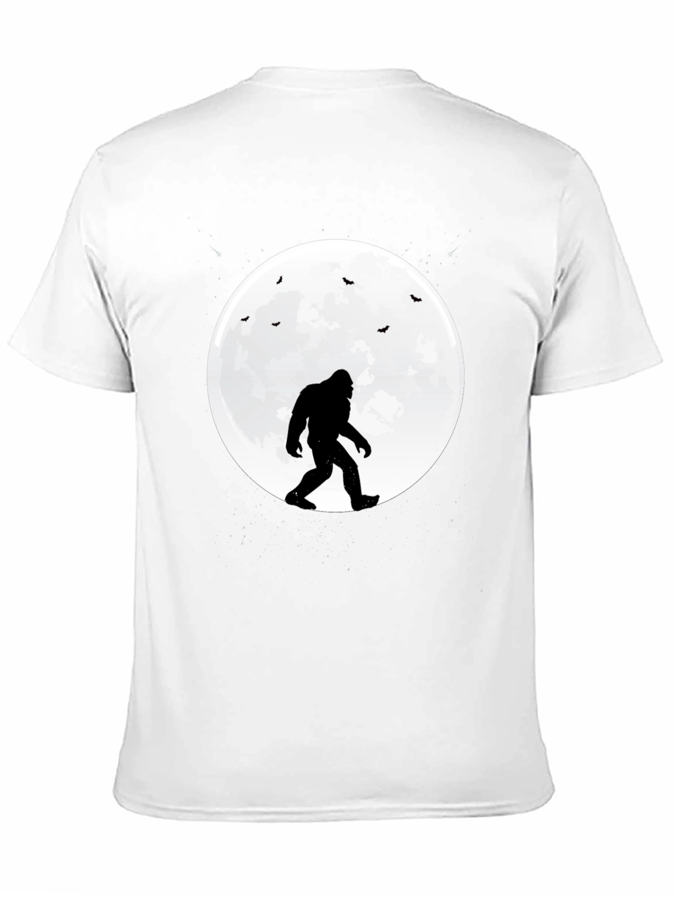 Bigfoot Moon T-Shirt - Mythical Creature Tee
