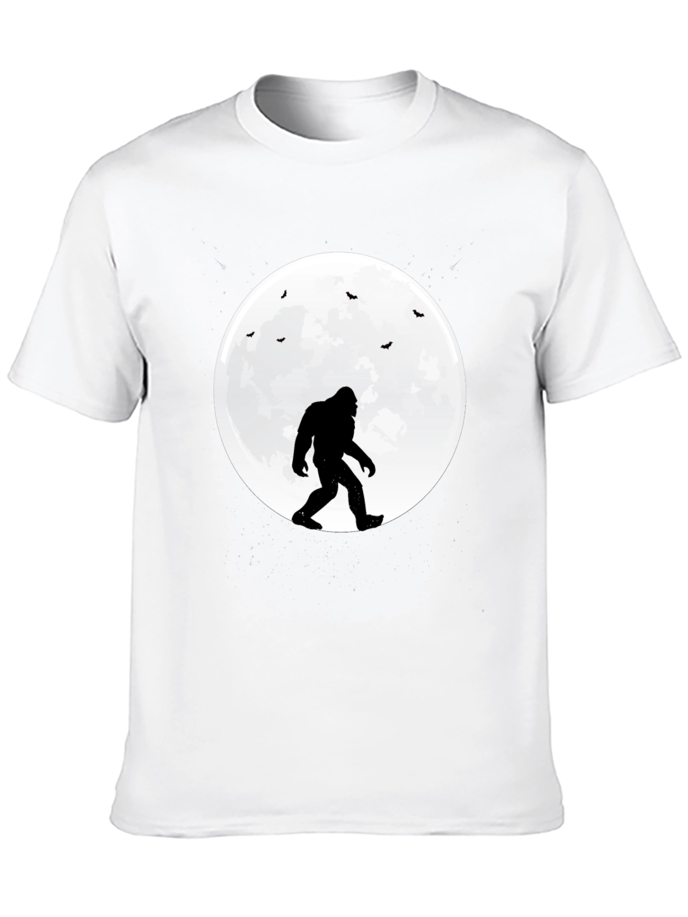 Bigfoot Moon T-Shirt - Mythical Creature Tee