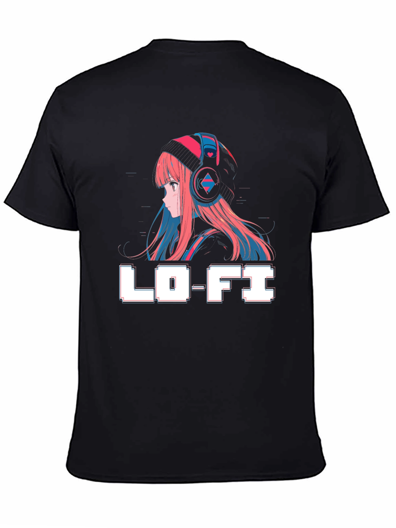 Lo-Fi Anime Girl Graphic T-Shirt