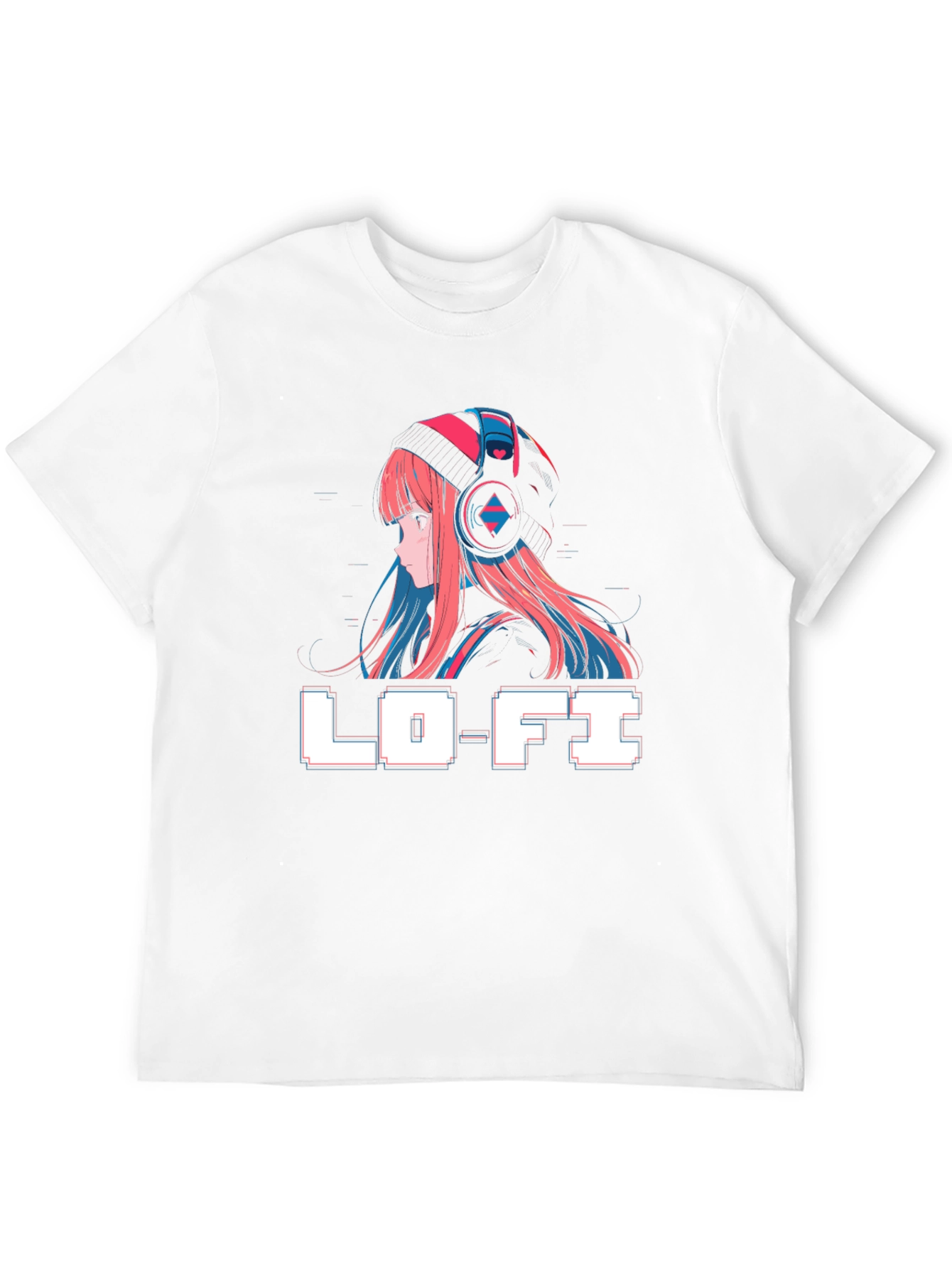 Lo-Fi Anime Girl Graphic T-Shirt