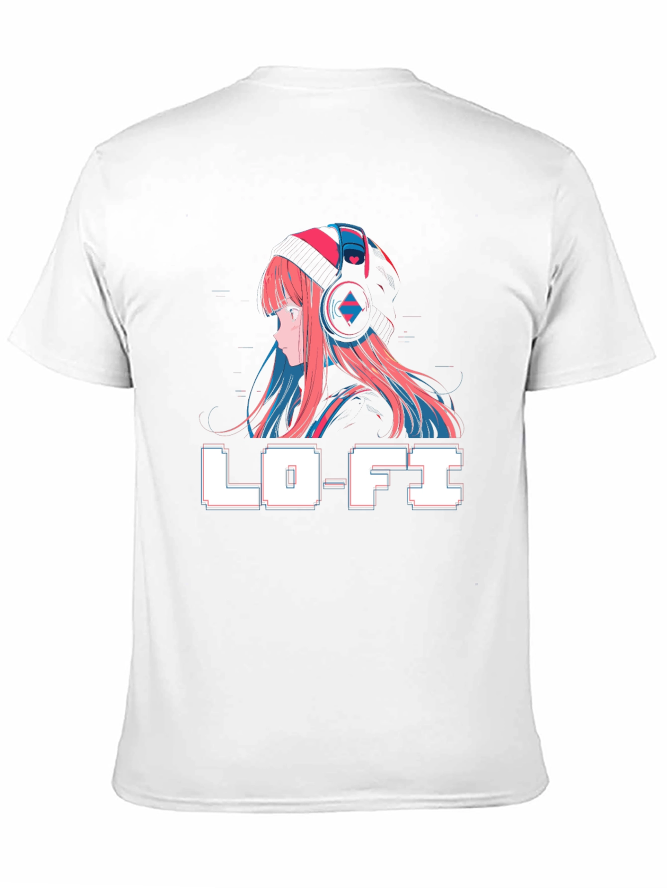 Lo-Fi Anime Girl Graphic T-Shirt