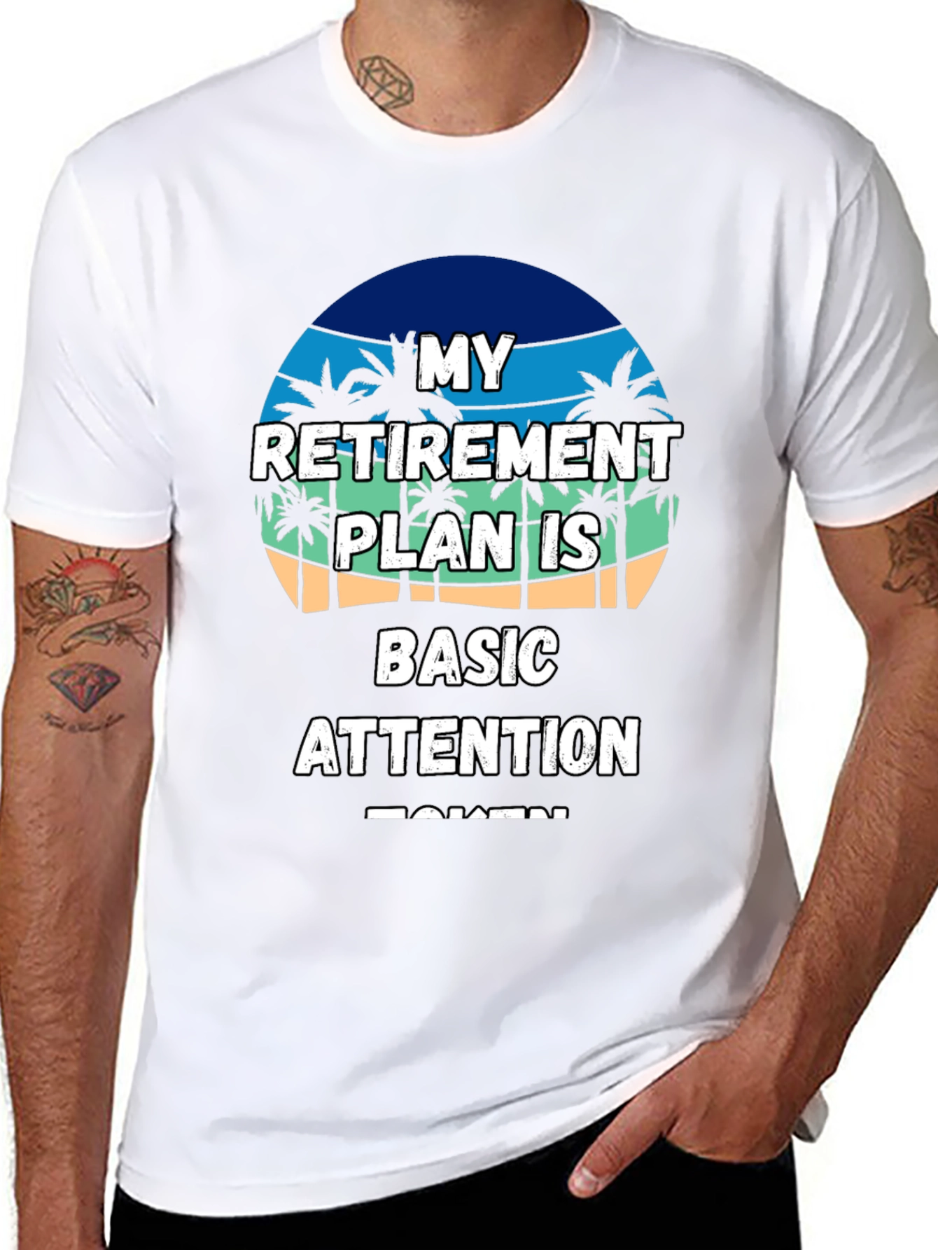 Retirement Plan T-Shirt - Basic Attention
