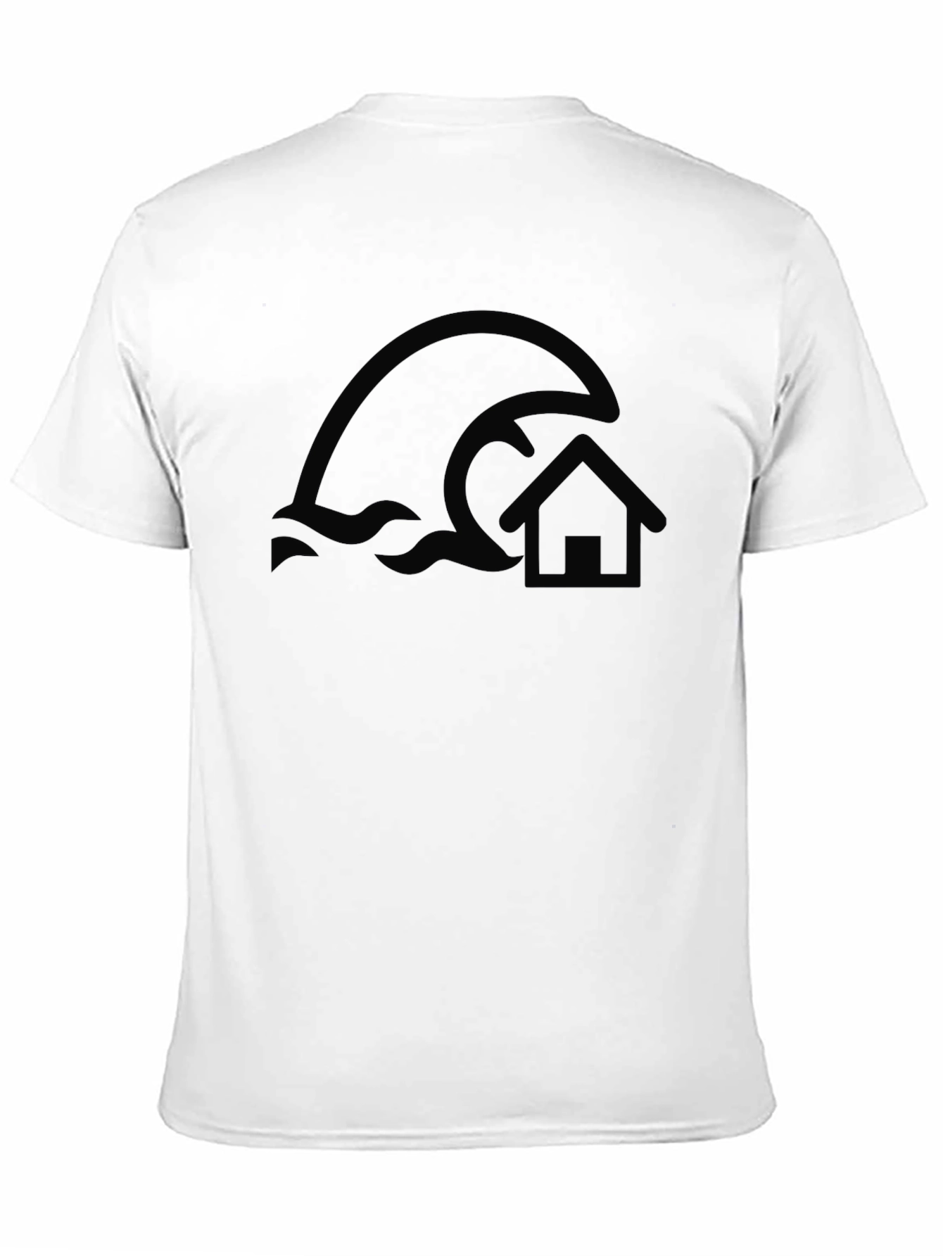Tsunami House Graphic Tee - Stylish Comfort
