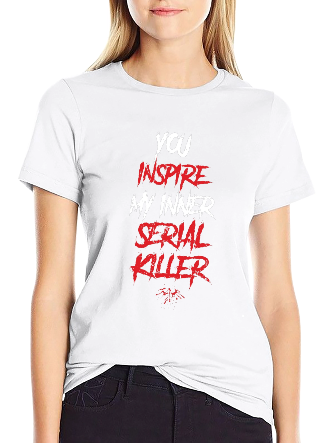 Inspire My Inner Serial Killer - Black T-shirt
