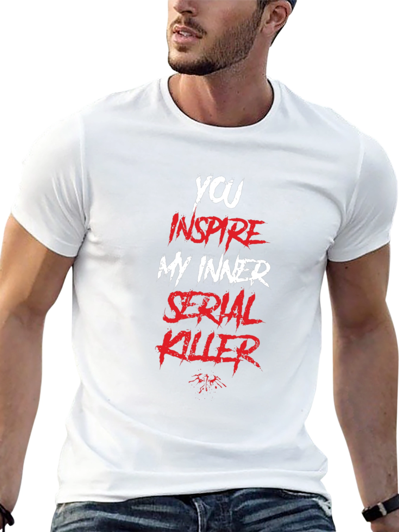 Inspire My Inner Serial Killer - Black T-shirt