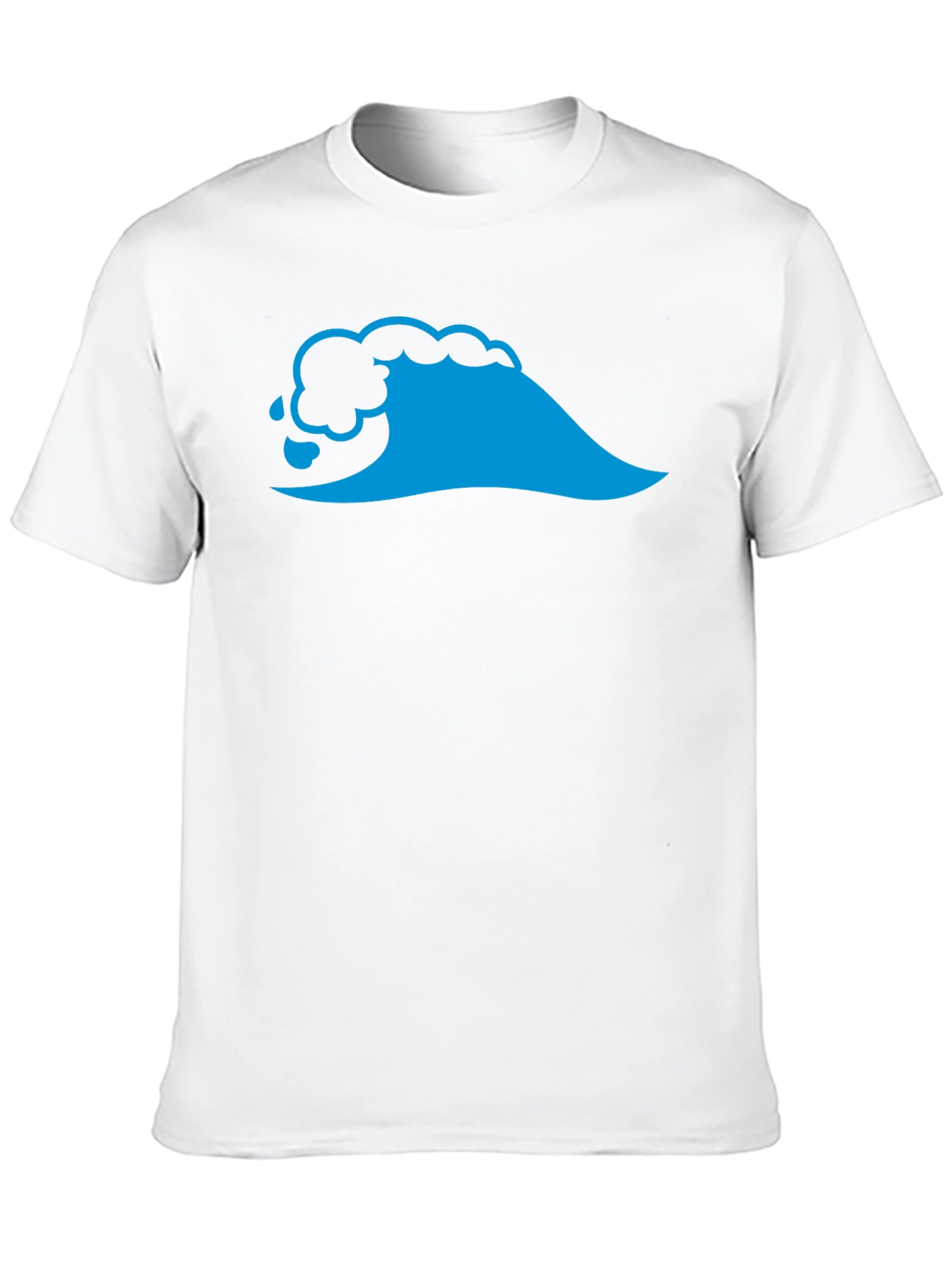 Wave Graphic Black T-Shirt - Casual Cool