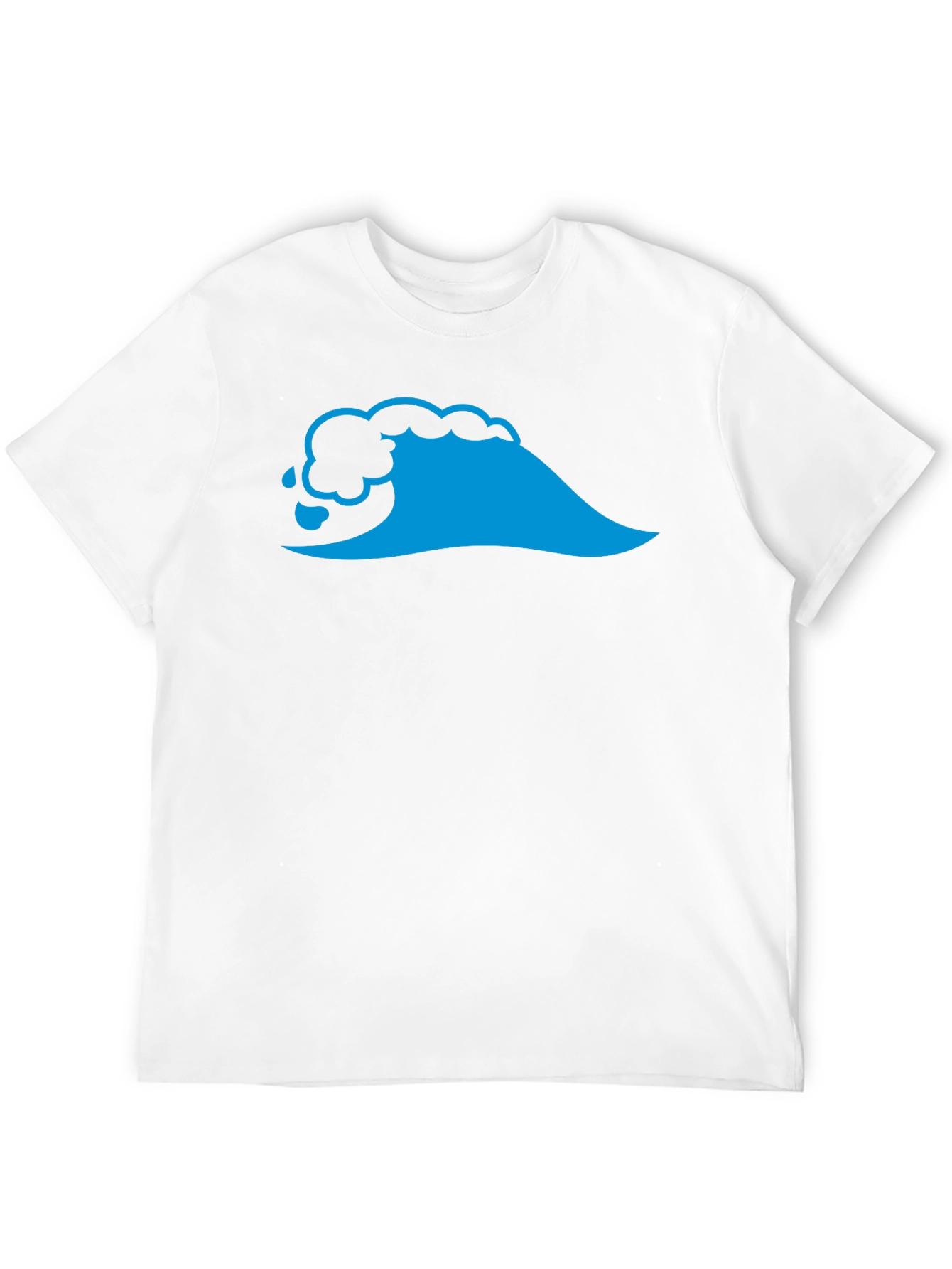 Wave Graphic Black T-Shirt - Casual Cool