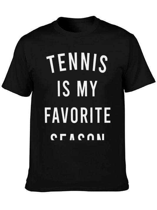 Tennis Is My Favorite Season Graphic T-Shirt