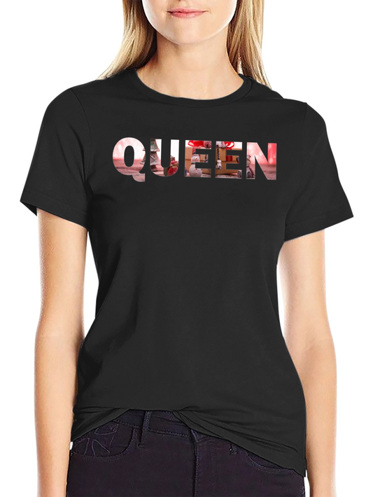 Queen Christmas T-Shirt - Black