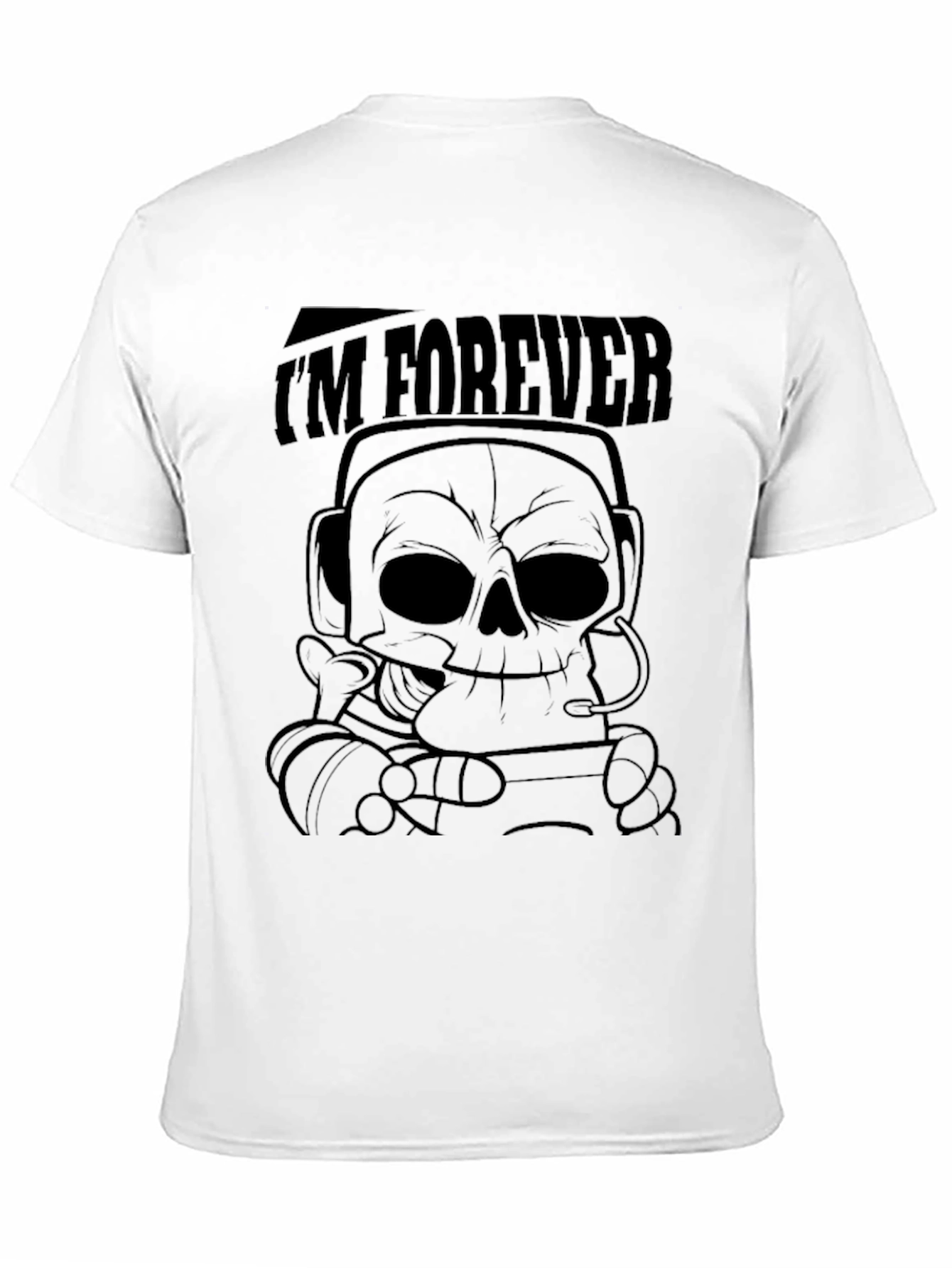 Im Forever T-Shirt - Skull Graphic Tee
