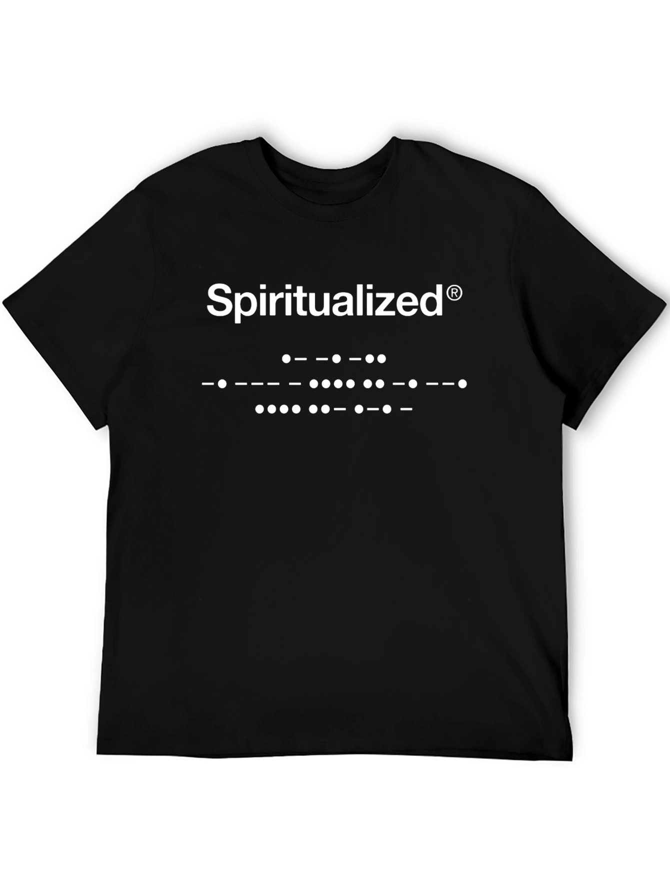 Spiritualized Morse Code T-Shirt - Unique Band Tee