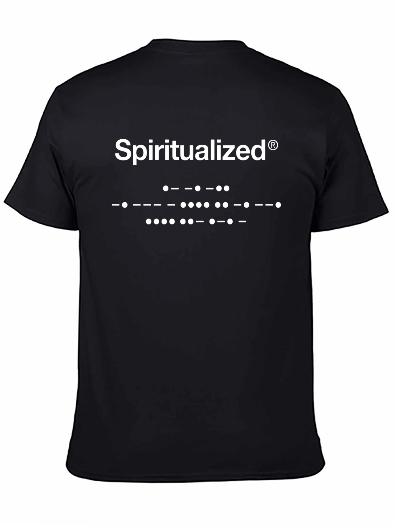 Spiritualized Morse Code T-Shirt - Unique Band Tee