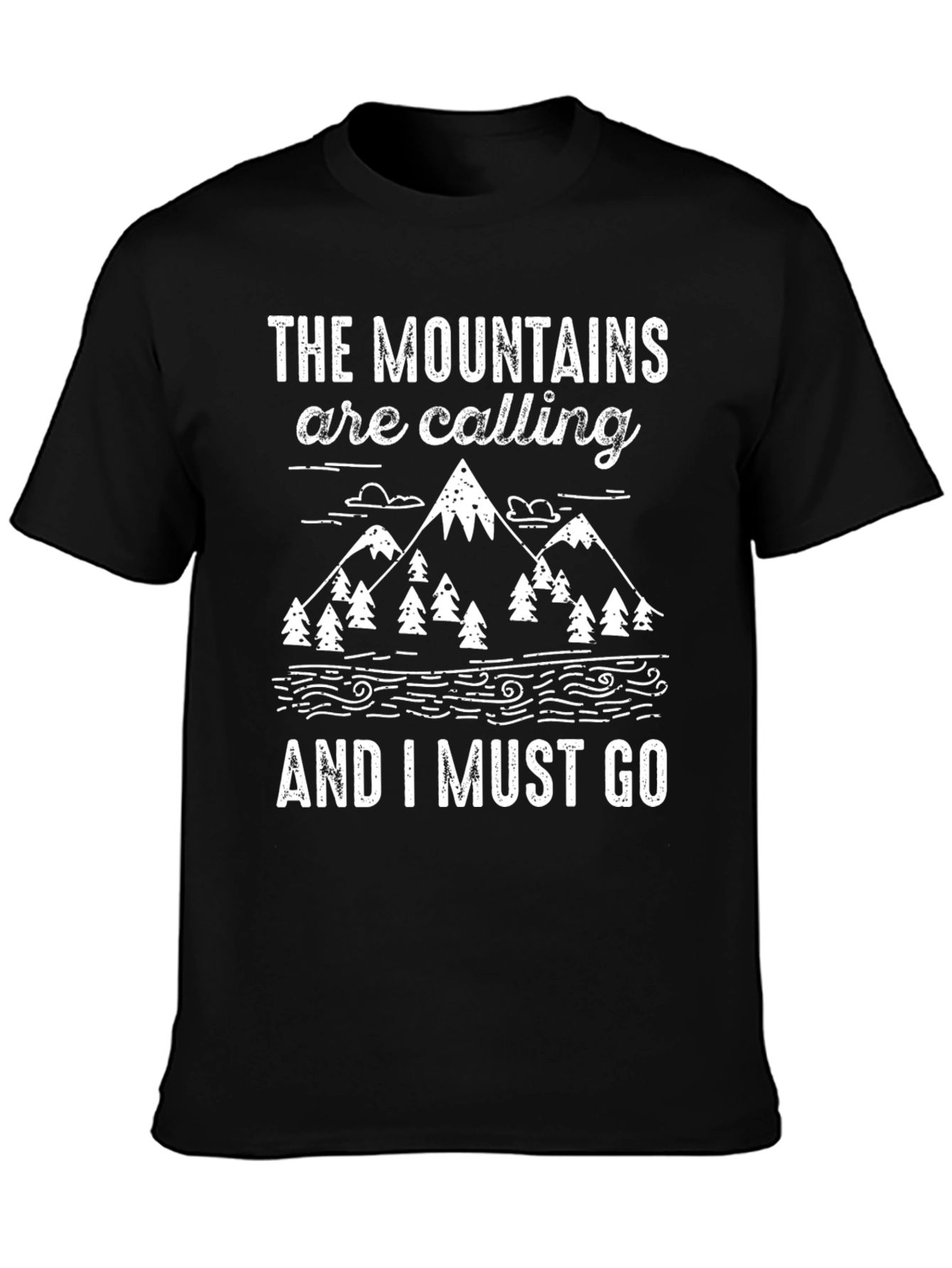 Mountain Calling Graphic Tee - Adventure Awaits!