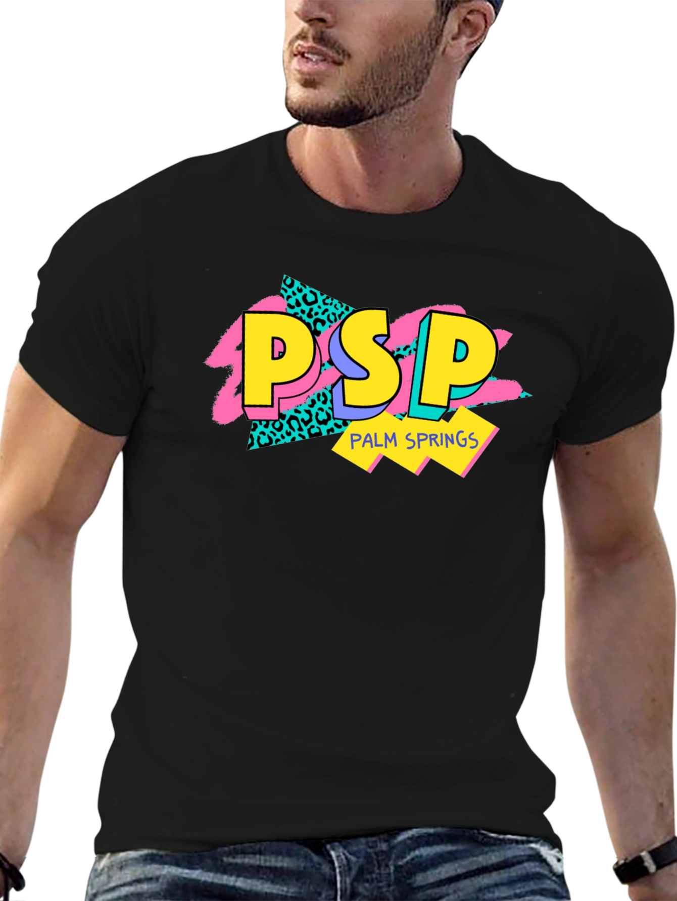 PSP Palm Springs Retro T-Shirt