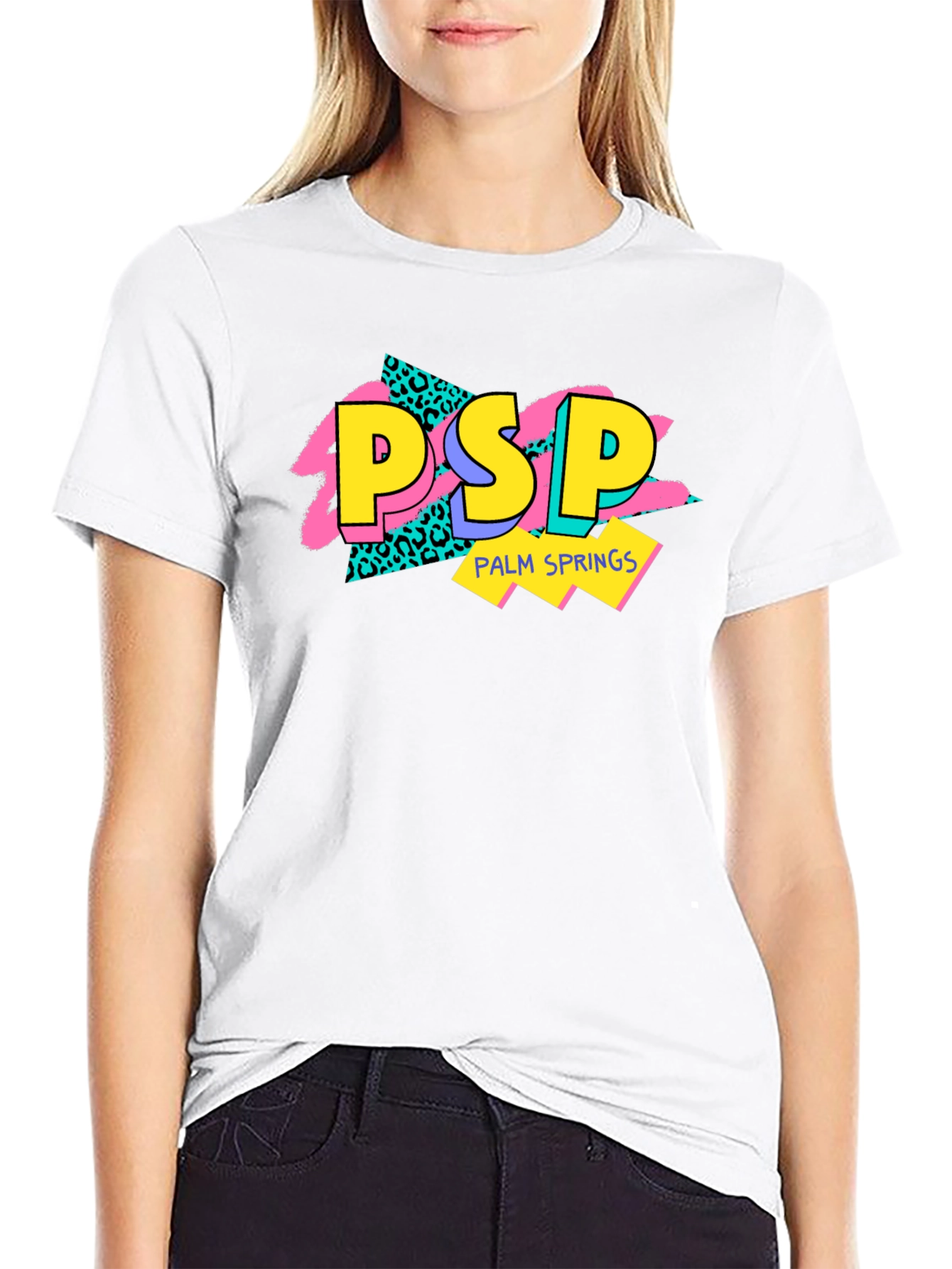 PSP Palm Springs Retro T-Shirt