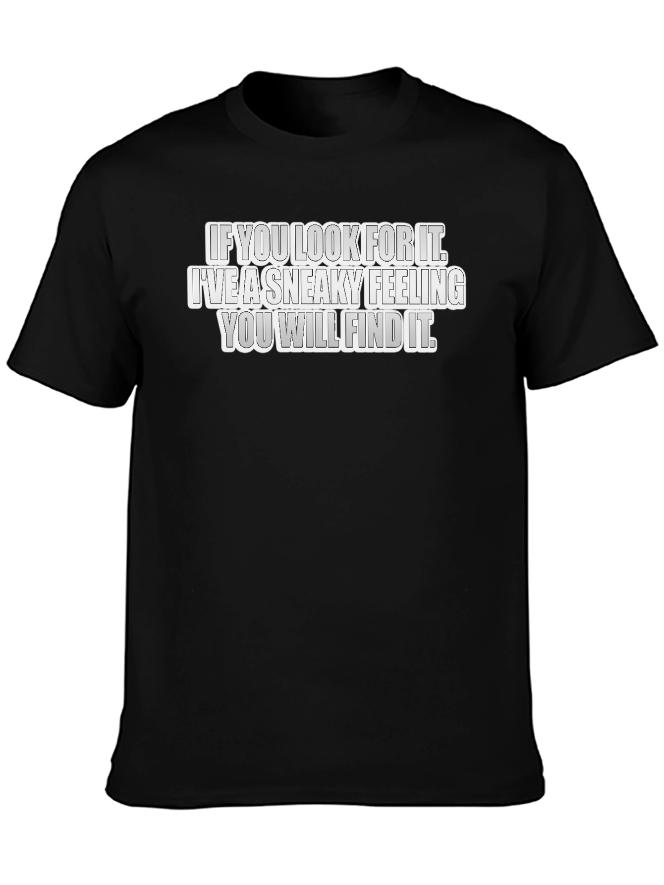 Sneaky Feeling Graphic Tee - Find It T-Shirt
