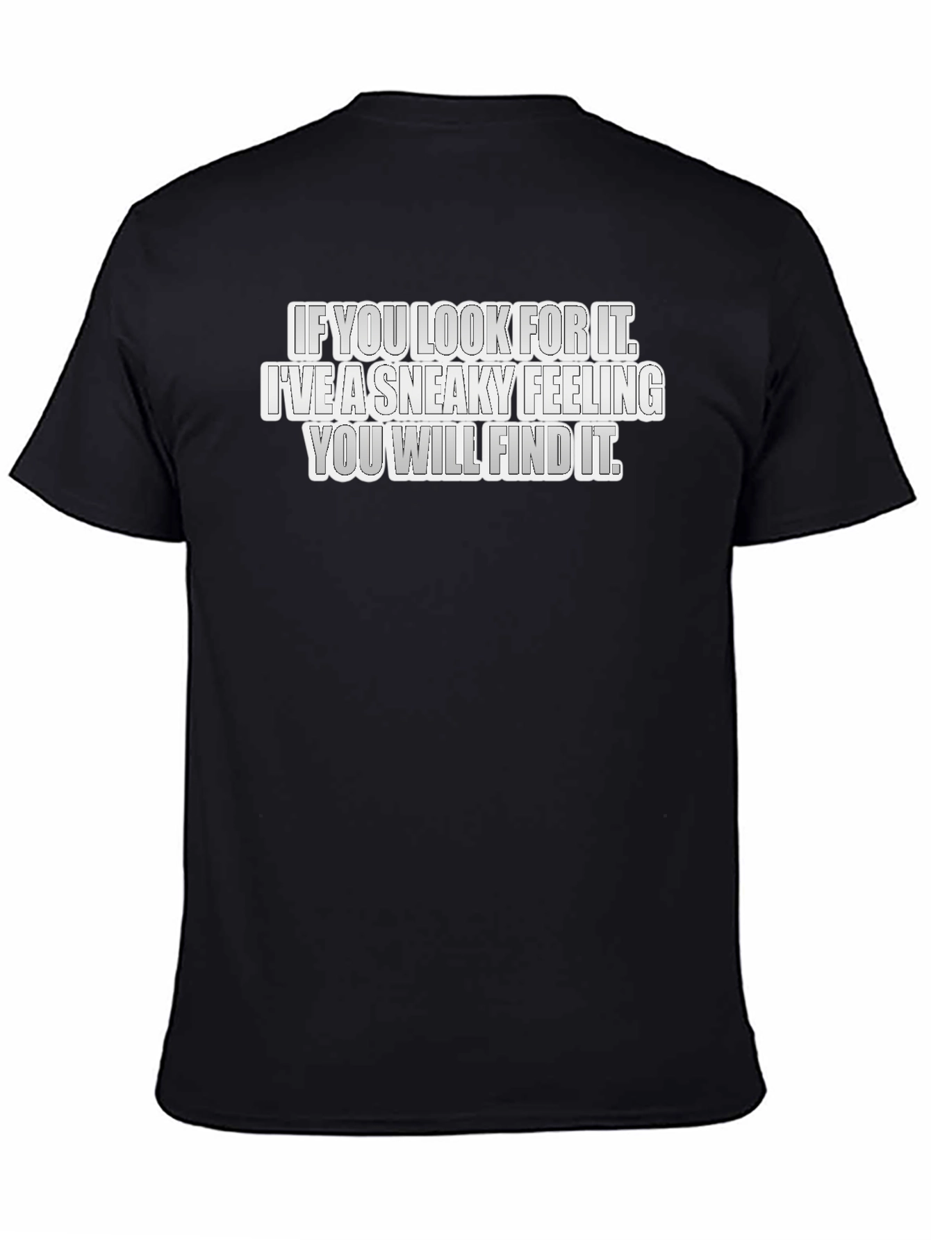Sneaky Feeling Graphic Tee - Find It T-Shirt