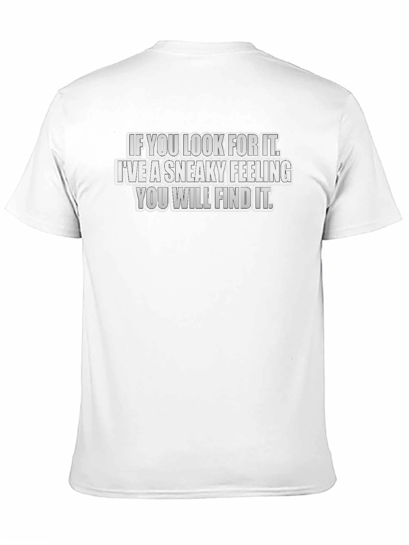 Sneaky Feeling Graphic Tee - Find It T-Shirt