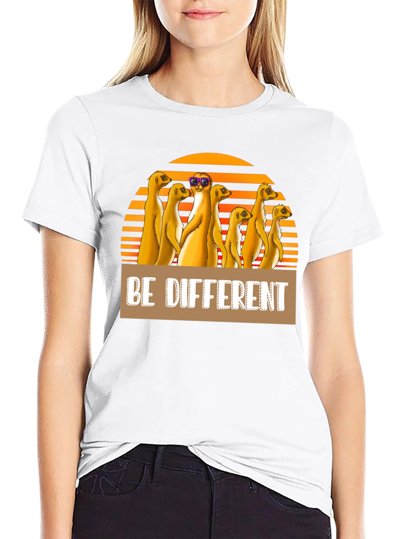 Be Different Meerkat T-Shirt