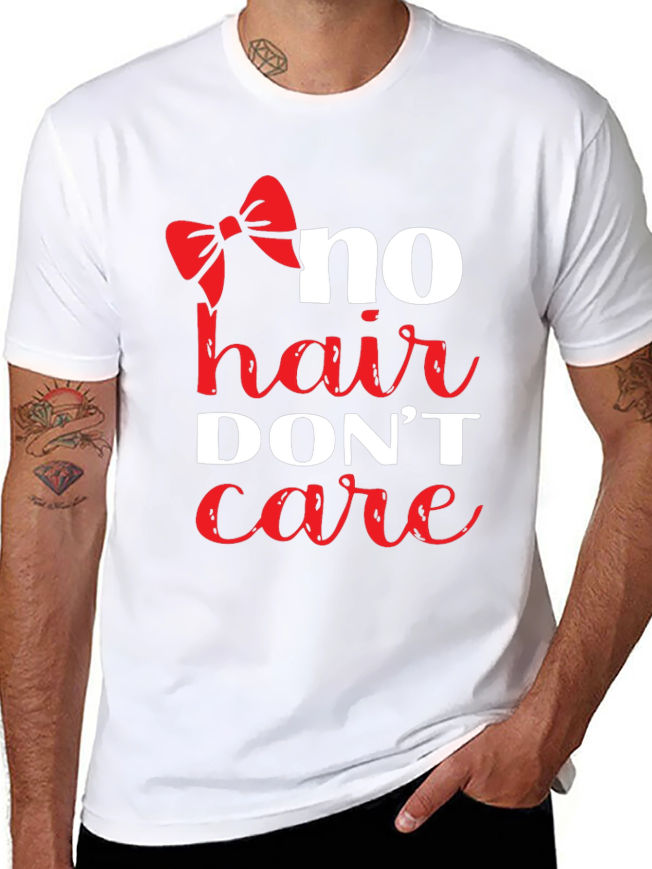 No Hair Dont Care T-Shirt